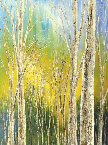 WILDWOOD LAUGHTER par Tatiana Iliina, Peinture en vente sur Singulart