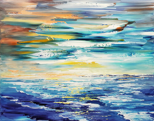 BRIGHT HORIZONS de Tatiana Iliina, Pintura a la venta en Singulart