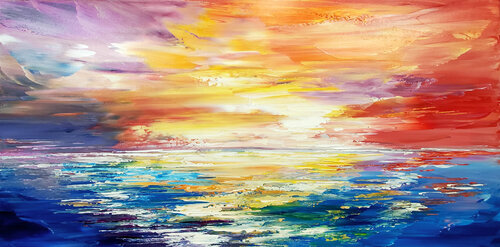 SMOOTH SAILING par Tatiana Iliina, Peinture en vente sur Singulart