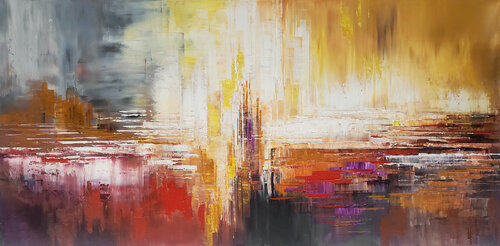 ANCIENT SUNRISE par Tatiana Iliina, Peinture en vente sur Singulart