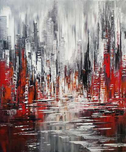 MAJESTIC HARBOR von Tatiana Iliina, Malerei kaufen auf Singulart