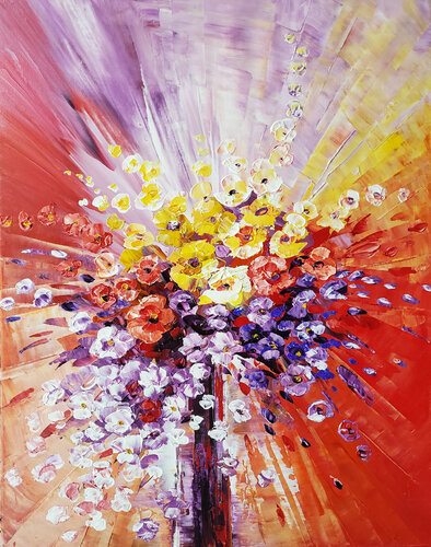 HAPPIER FORTUNES di Tatiana Iliina, Pittura in vendita su Singulart
