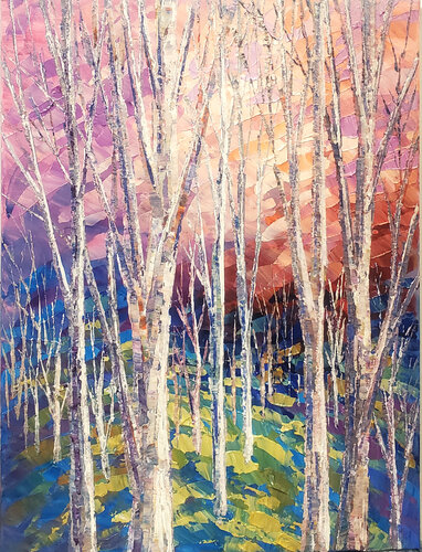 A MAGIC HOUR de Tatiana Iliina, Pintura a la venta en Singulart