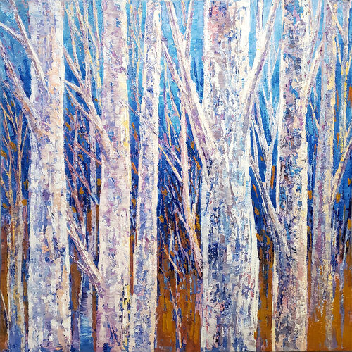NEW DAY DAWNING par Tatiana Iliina, Peinture en vente sur Singulart