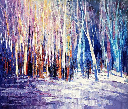 FAIRY FOREST van Tatiana Iliina, Schilderij te koop op Singulart