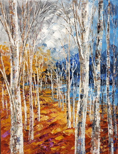 LAKESIDE SONNET de Tatiana Iliina, Pintura a la venta en Singulart