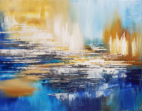 DELAWARE SALTMARSHES de Tatiana Iliina, Pintura a la venta en Singulart