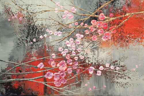 BLOSSOM FEST de Tatiana Iliina, Pintura a la venta en Singulart