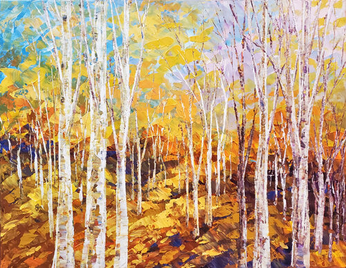 NATURE'S PALETTE by Tatiana Iliina, Painting for Sale on Singulart