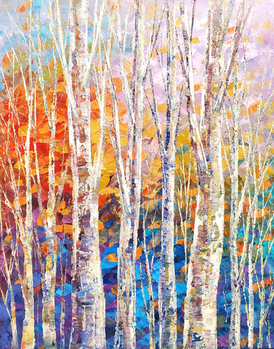 LINGERING HUES par Tatiana Iliina, Peinture en vente sur Singulart