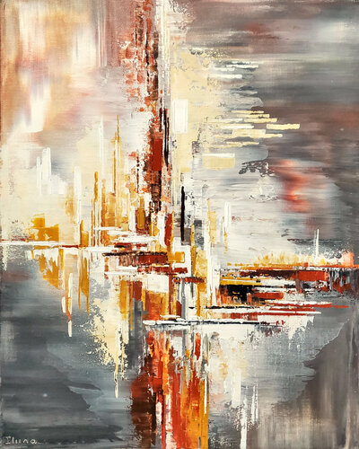 INDUSTRIAL ACTIVITY di Tatiana Iliina, Pittura in vendita su Singulart