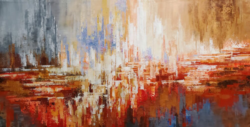 LAND OF AN ANCIENT SUN de Tatiana Iliina, Pintura a la venta en Singulart