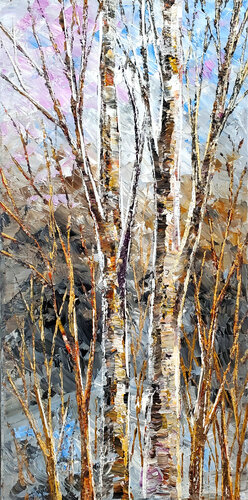 WHISPER OF SPRING van Tatiana Iliina, Schilderij te koop op Singulart
