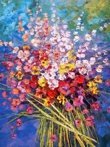 PICKED AT A PICNIC von Tatiana Iliina, Malerei kaufen auf Singulart