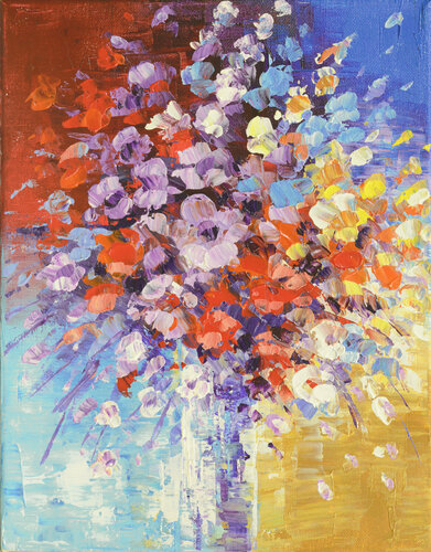 HUGS AND KISSES di Tatiana Iliina, Pittura in vendita su Singulart