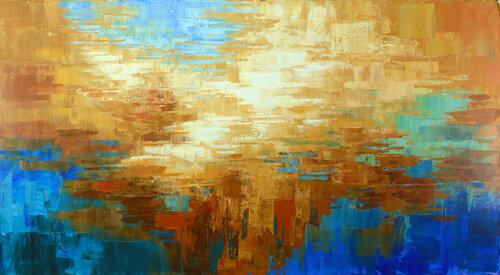 CATALINA COAST par Tatiana Iliina, Peinture en vente sur Singulart