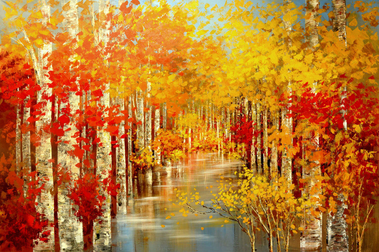 GOLDEN MOMENTS Tatiana Iliina Dipinto originale in vendita