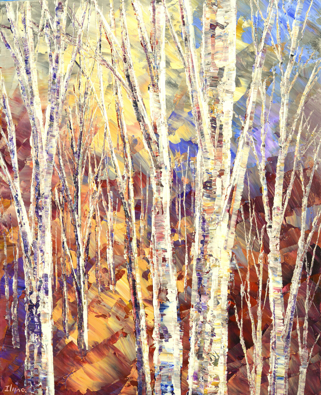 THE FALLEN LEAVES Tatiana Iliina