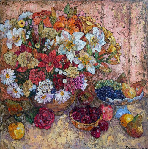 Stil life with lilies Nadezda Stupina