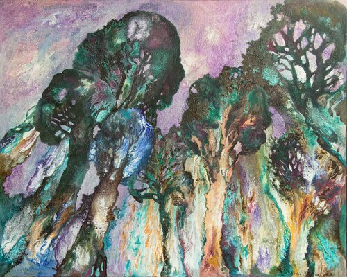 When the trees were big di Nadezda Stupina, Pittura in vendita su Singulart