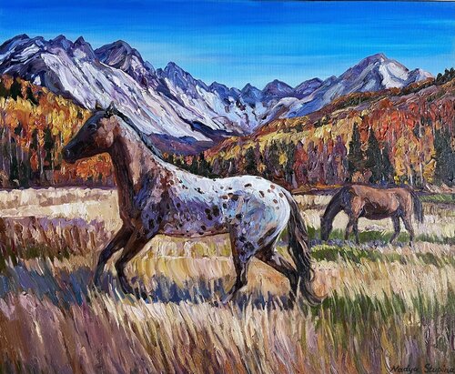 Naiche par Nadezda Stupina, Peinture en vente sur Singulart