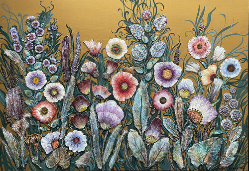 Golden midday di Nadezda Stupina, Altri media in vendita su Singulart