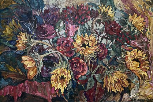 Autumn flowers Nadezda Stupina