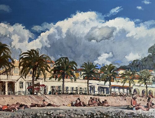 Beach in Nice Nadezda Stupina