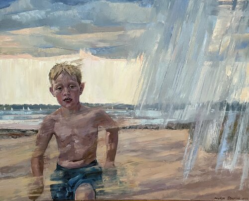Running away childhood Nadezda Stupina