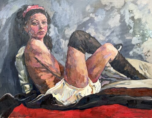Model Charlotte de Nadezda Stupina, Pintura a la venta en Singulart