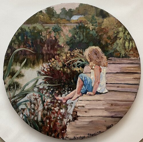 Summer stories. At the  overgrown pond Nadezda Stupina