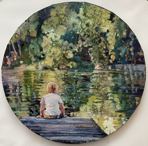 Summer stories. Contemplation. Nadezda Stupina