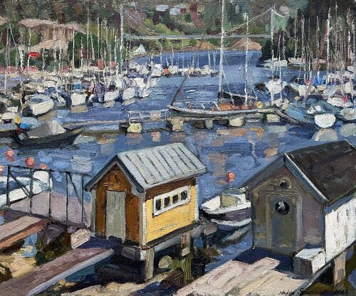 Sunny day di Nadezda Stupina, Pittura in vendita su Singulart