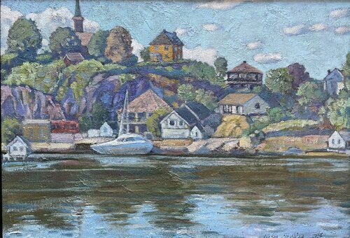 View on Ormøya von Nadezda Stupina, Malerei kaufen auf Singulart