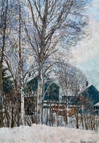 Winter Brenna 2 di Nadezda Stupina, Pittura in vendita su Singulart