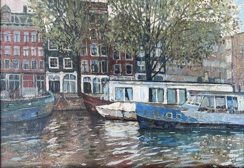 April day on the channel Nadezda Stupina