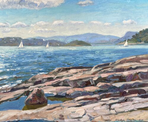 Katten by Nadezda Stupina, 회화 for Sale on Singulart