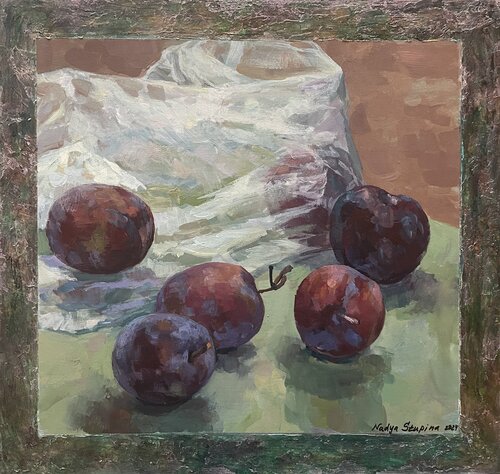 Plums von Nadezda Stupina, Malerei kaufen auf Singulart