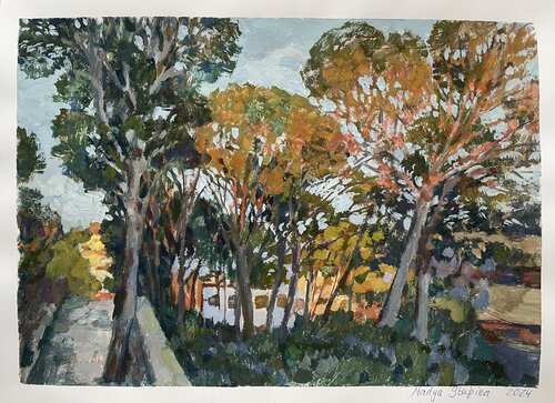 Evening in Santa Ponsa von Nadezda Stupina, Malerei kaufen auf Singulart