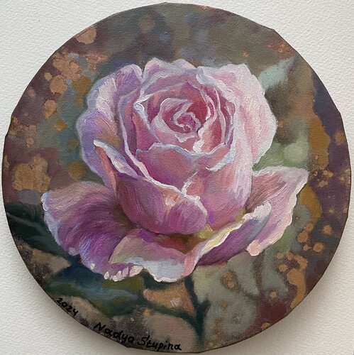 Portrait of punk rose par Nadezda Stupina, Peinture en vente sur Singulart