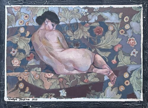 Morris’s lover 7 di Nadezda Stupina, Pittura in vendita su Singulart