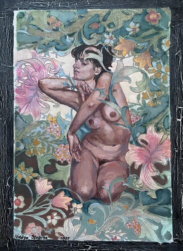 Morris’s lover 8 di Nadezda Stupina, Pittura in vendita su Singulart