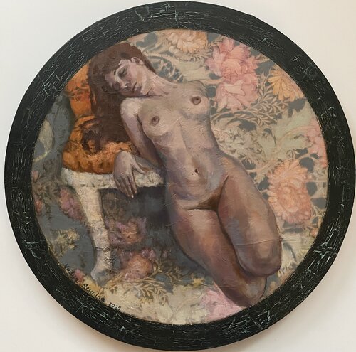 Morris’s lover 10 by Nadezda Stupina, Painting for Sale on Singulart