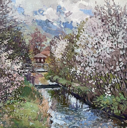 Blooming in the Alpine valley Nadezda Stupina