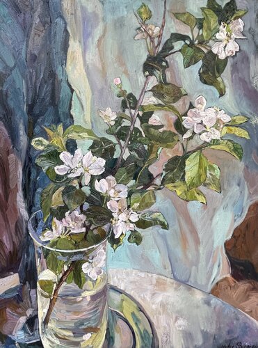 Apple branch van Nadezda Stupina, Schilderij te koop op Singulart