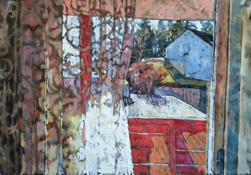 The sun in my house.Sun on the balcony . Nadezda Stupina