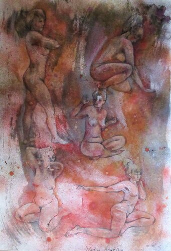 Nude.Sketches 1 par Nadezda Stupina, Dessin en vente sur Singulart