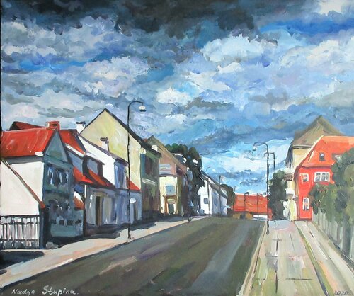 Fredericia . Old street. Nadezda Stupina