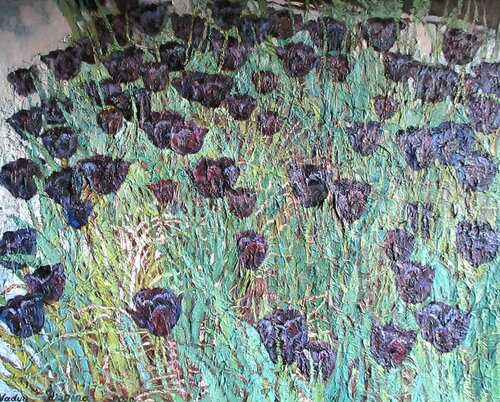 Black tulips Nadezda Stupina