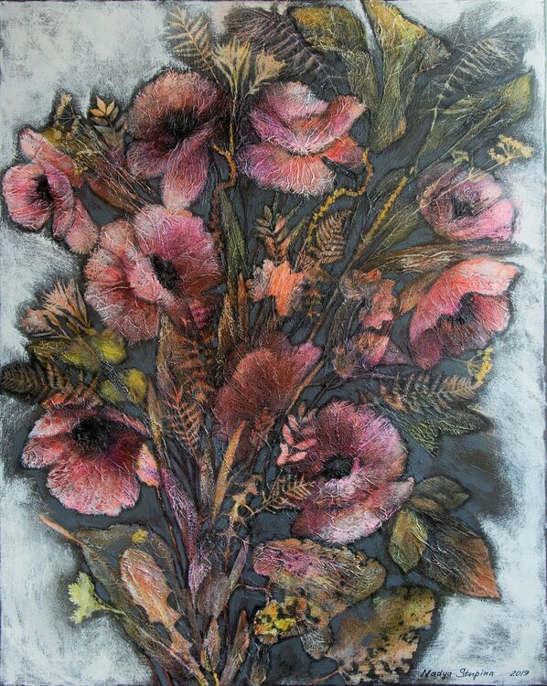 Autumn poppies Nadezda Stupina
